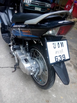 ขายลูกเดียว nouvo mxปี2552รถบ้านราคาประหยัด เล่มเอกสารครบ