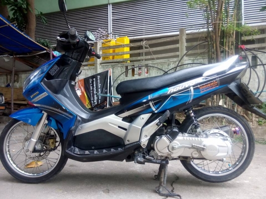 ขายลูกเดียว nouvo mxปี2552รถบ้านราคาประหยัด เล่มเอกสารครบ