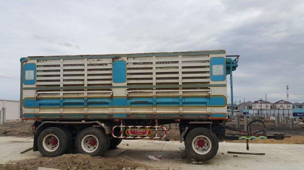 ขายลูกพ่วงดั้มเกษตรสามเพลา425000