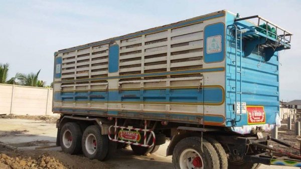 ขายลูกพ่วงดั้มเกษตรสามเพลา425000