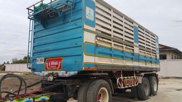 ขายลูกพ่วงดั้มเกษตรสามเพลา425000