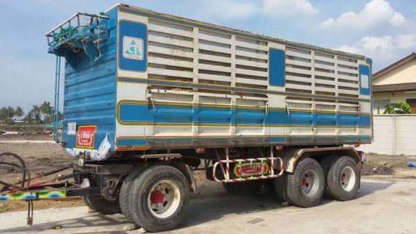 ขายลูกพ่วงดั้มเกษตรสามเพลา425000