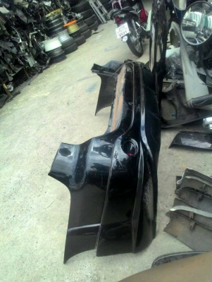 กันชนหลังและ Skirt ฟอจูนเนอร์ ตัวแรกสีดำ ของแท้ถอด