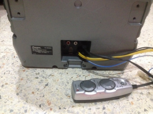 ซับบ็อก PIONEER TS WX22A 8นิ้วเเอมในตัว 150W ของเก่าญี่ปุ่นสภาพสวย