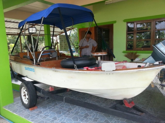 ขายเรือ 14 ฟุต พร้อมเครื่อง 30 แรง