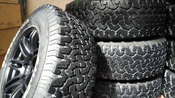 ขายยาง BF ALL 265 x 70 R 17 พร้อมล้อ Lenso ขายยาง BF ALL 265 x 70 R 17 พร้อมล้อ Lenso