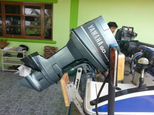 ขายเรือตกปลา พร้อมเครื่อง YAMAHA 60 ขายเรือตกปลา พร้อมเครื่อง YAMAHA 60
