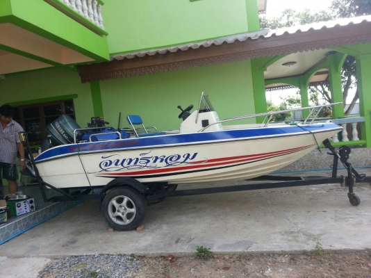 ขายเรือตกปลา พร้อมเครื่อง YAMAHA 60 ขายเรือตกปลา พร้อมเครื่อง YAMAHA 60
