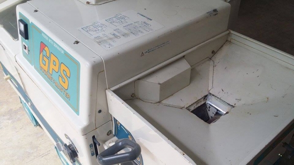 เครื่องสีข้าวกล้องเก่าญี่ปุ่น  SATAKE  รุ่น GPS 450A (1)  สภาพสวย เครื่องพร้อมใช้งาน  ไม่เคยใช้งานในไทย