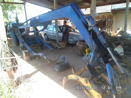 ขายคีบอ้อย ถอดลงจากฟอดร์