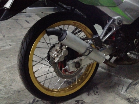 ขาย KAWASAKI KRR 150 R ตูดเป็ด ทะเบียนไม่ขาดต่อพร้อมโอน ลดเหลือ สองหมื่นห้าพันบาทครับ ขาย 23000