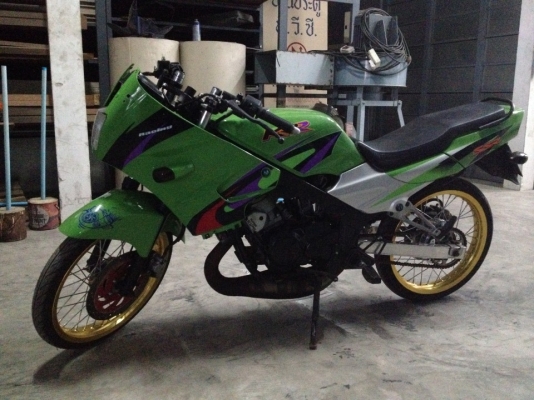 ขาย KAWASAKI KRR 150 R ตูดเป็ด ทะเบียนไม่ขาดต่อพร้อมโอน ลดเหลือ สองหมื่นห้าพันบาทครับ ขาย 23000