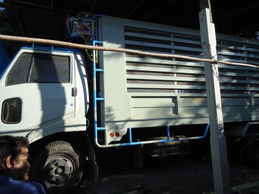 รถหกล้อ ดั้ม  ฮีโน  FC  120   รถต่อไหม่   กว้าง  2.20 เมตร  ยาว  5.30  เมตร  สูง  1.80  เมตร