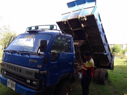 ขายรถหกล้อดัมพ์ TOYOTA BU20 เครื่อง Isuzu 110 แรง กระบะดัมพ์