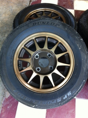 แม็คพร้อมยาง   สภาพสวย