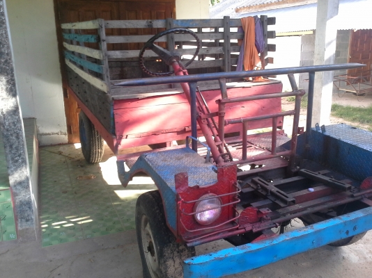 ขายโครงรถอีแต๋น ช่วงล่วง เกียร์พร้อมใช้งาน