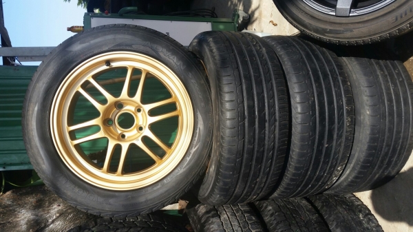 แม็กใหม่5รูขอบ17พร้อมยาง