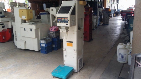 เครื่องชั่งพร้อมคัดแยกเมล็ด OSHIMA  รุ่น Grade-Packer  เก่าญี่ปุ่น สภาพสวย เครื่องพร้อมใช้งาน