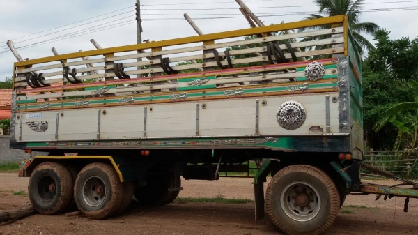 ขาย HINO MEGA 320 พ่วงแม่ลูก กระบะเนียมดั๊ม รถปี 50