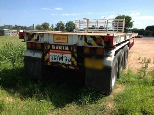 ขายหาง พนัส พื้นเรียบ  3 เพลา. แท้  ปี 51   สนใจติดต่อ  081 - 6079515