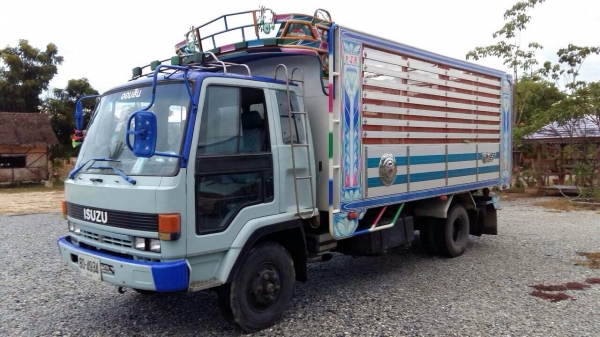 ขายรถหกล้อดัมพ์ ISUZU FRR12LA รถประกอบ เครื่อง 6BG turbo ช่วงยาว 5 เมตร ยาง 8.25 กระบะต่อมาใหม่