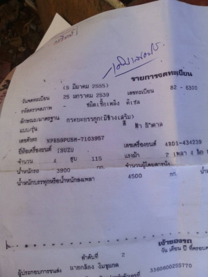 ขาย6ล้อ115Fหน้าหลังปี39