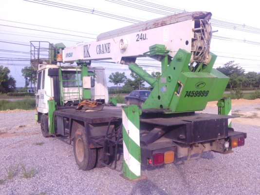 ขายด่วนรถ6ล้อมิทชูบีทชิรถติดดระเช้านำข้าจากญี่ปุ่นมีเดสาร