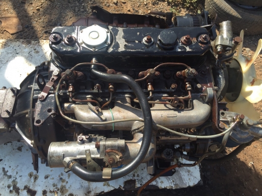 ขายเครื่อง  ISUZU 4-BC1 พร้อมเกียร์ เครื่องหลวมแต่สตาร์ทติดง่ายมาก