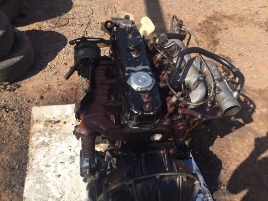 ขายเครื่อง  ISUZU 4-BC1 พร้อมเกียร์ เครื่องหลวมแต่สตาร์ทติดง่ายมาก