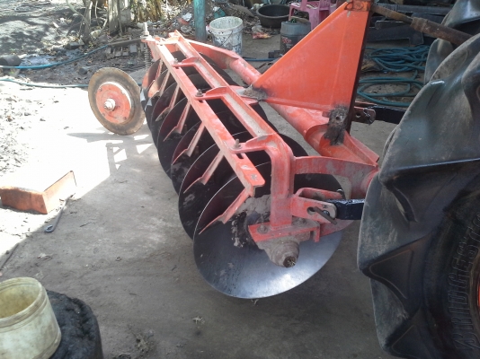 ขายครับคูโบต้าL4508ปรับสภาพพร้อมใช้งานมีดันหน้าใหม่ผานพรวน7ลูกทะเบียนพร้อมโอน