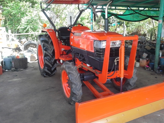 ขายครับคูโบต้าL4508ปรับสภาพพร้อมใช้งานมีดันหน้าใหม่ผานพรวน7ลูกทะเบียนพร้อมโอน