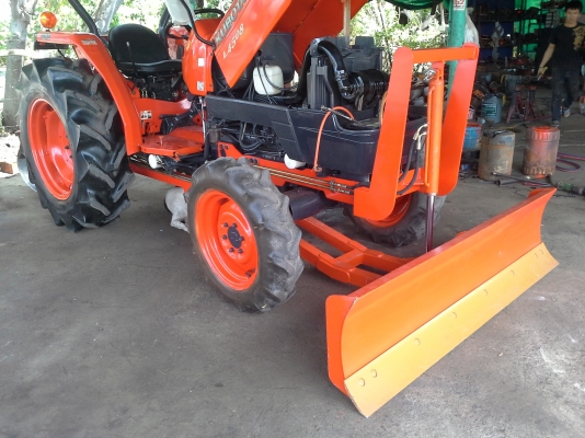 ขายครับคูโบต้าL4508ปรับสภาพพร้อมใช้งานมีดันหน้าใหม่ผานพรวน7ลูกทะเบียนพร้อมโอน