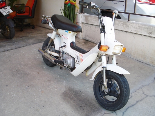 ขาย honda chaly cdi 12 v. สภาพเดิมญี่ปุ่น ท่อ sankei