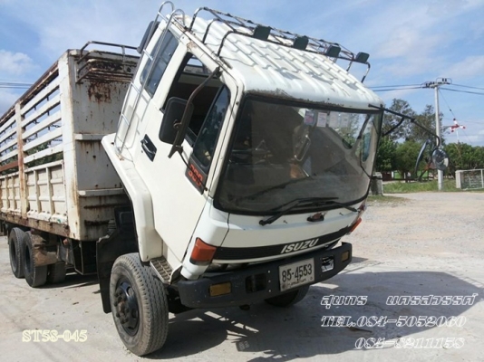 ขายด่วน รถบรรทุก 10 ล้อ ISUZU  ROCKY 175 กระบะเหล็ก เพลาเดียว รถห้างแท้ เดิมๆ พร้อมใช้ ราคาสุดคุ้ม