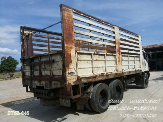 ขายด่วน รถบรรทุก 10 ล้อ ISUZU  ROCKY 175 กระบะเหล็ก เพลาเดียว รถห้างแท้ เดิมๆ พร้อมใช้ ราคาสุดคุ้ม