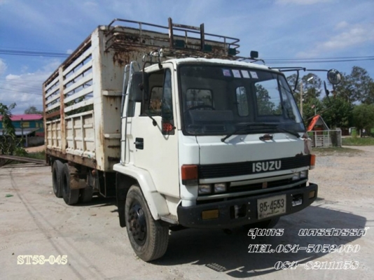 ขายด่วน รถบรรทุก 10 ล้อ ISUZU  ROCKY 175 กระบะเหล็ก เพลาเดียว รถห้างแท้ เดิมๆ พร้อมใช้ ราคาสุดคุ้ม