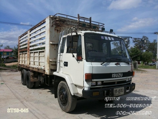 ขายด่วน รถบรรทุก 10 ล้อ ISUZU  ROCKY 175 กระบะเหล็ก เพลาเดียว รถห้างแท้ เดิมๆ พร้อมใช้ ราคาสุดคุ้ม