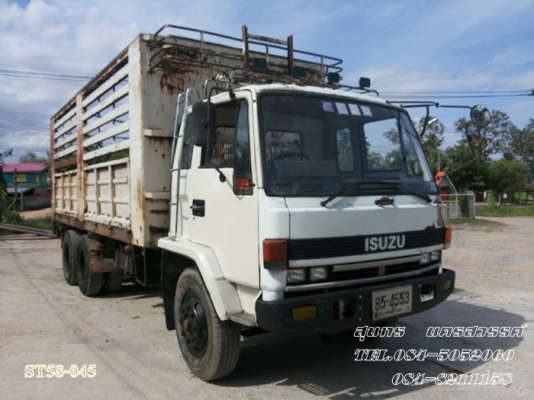 ขายด่วน รถบรรทุก 10 ล้อ ISUZU  ROCKY 175 กระบะเหล็ก เพลาเดียว รถห้างแท้ เดิมๆ พร้อมใช้ ราคาสุดคุ้ม