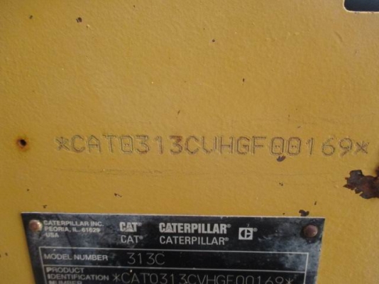 ขายด่วนรถแม็คโครCAT 313 CCR ซีเรียสูงชั่วโม่งทำงานน้อยแอร์เย็นมาก รถนอกนำเข้ายังไม่เคยใช้งาน ในเมืองไทยเลย