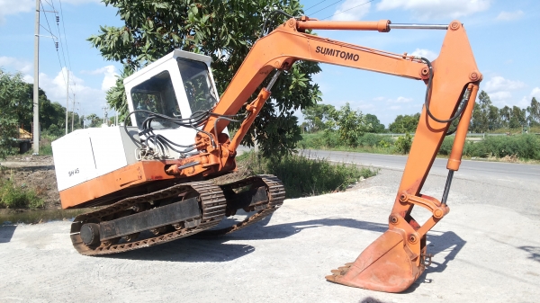 รถเเม็คโครSUMITOMO LS45 เทียบเท่าPC45รถสวยมีหัวเก๋งพร้อมใช้ยังไม่เคยใช้งานในเมืองไทยเลย รถเเม็คโครSUMITOMO LS45 เทียบเท่าPC45รถสวยมีหัวเก๋งพร้อมใช้ยังไม่เคยใช้งานในเมืองไทยเลย