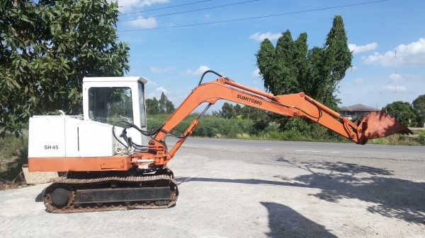 รถเเม็คโครSUMITOMO LS45 เทียบเท่าPC45รถสวยมีหัวเก๋งพร้อมใช้ยังไม่เคยใช้งานในเมืองไทยเลย รถเเม็คโครSUMITOMO LS45 เทียบเท่าPC45รถสวยมีหัวเก๋งพร้อมใช้ยังไม่เคยใช้งานในเมืองไทยเลย