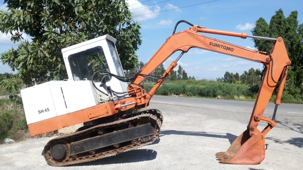 รถเเม็คโครSUMITOMO LS45 เทียบเท่าPC45รถสวยมีหัวเก๋งพร้อมใช้ยังไม่เคยใช้งานในเมืองไทยเลย รถเเม็คโครSUMITOMO LS45 เทียบเท่าPC45รถสวยมีหัวเก๋งพร้อมใช้ยังไม่เคยใช้งานในเมืองไทยเลย