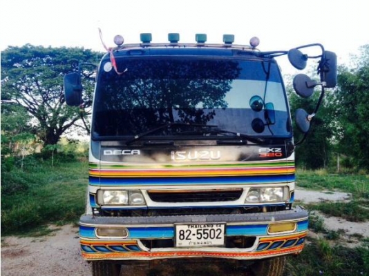 ขายรถบรรทุก 10 ล้อดั๊มพ์  ISUZU DEC ยูโร2  ขนาดแรงม้า 270 แรงม้า  ปี2548 มีระบบลากพ่วง กะบะสหกิจ ราคาต่อรองได้ รูปมีเยอะ