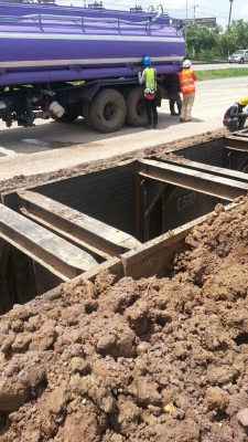 งานวางท่อก๊าซ ปตท.จากโคราชไปหนองคาย กว้าง 1.5 เมตรลึก 2 เมตร กิโลเมตรละ 900000