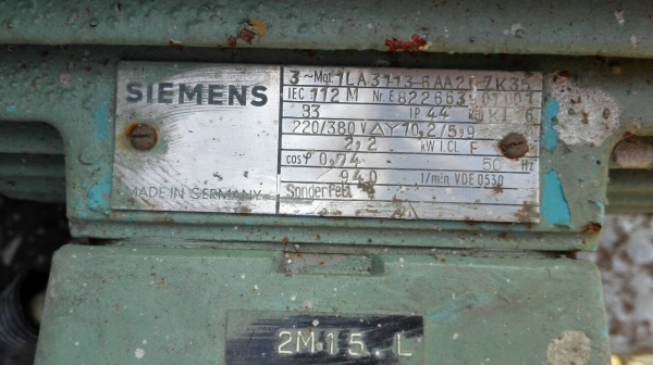 ======== Sold Out!! ======== โบวเวอร์ มอเตอร์ 3 hp. ไฟ 380 v. สภาพสวย พร้อมใช้งาน 089-2499-123