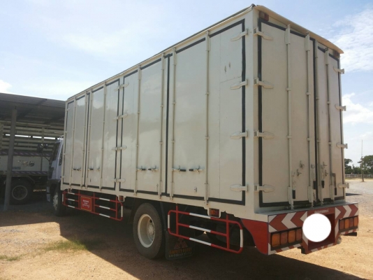 รถบรรทุก 6 ล้อตู้ 10 บาน HINO  FF1 ปี 42 ยาว 7.2 ราคา 650,000 บ. ร