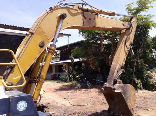 ขายรถแบ็คโฮ Komatsu pc120 รุ่น 5 เครื่องเดิม ปั๊มเดิม ไฟฟ้าตัด เอกสารสัญญาซื้อขาย