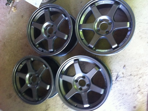 ขายล้อ te37 ขอบ 16 กว้าง7 4รู100