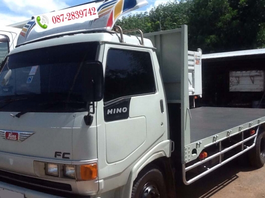 ขายรถบรรทุกพื้นเรียบ 6 ล้อ HINO 120 แรงม้า ขายรถบรรทุกพื้นเรียบ 6 ล้อ HINO 120 แรงม้า