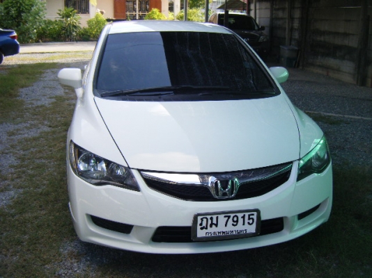 honda civic fd 1.8s รองท็อป สีขาว